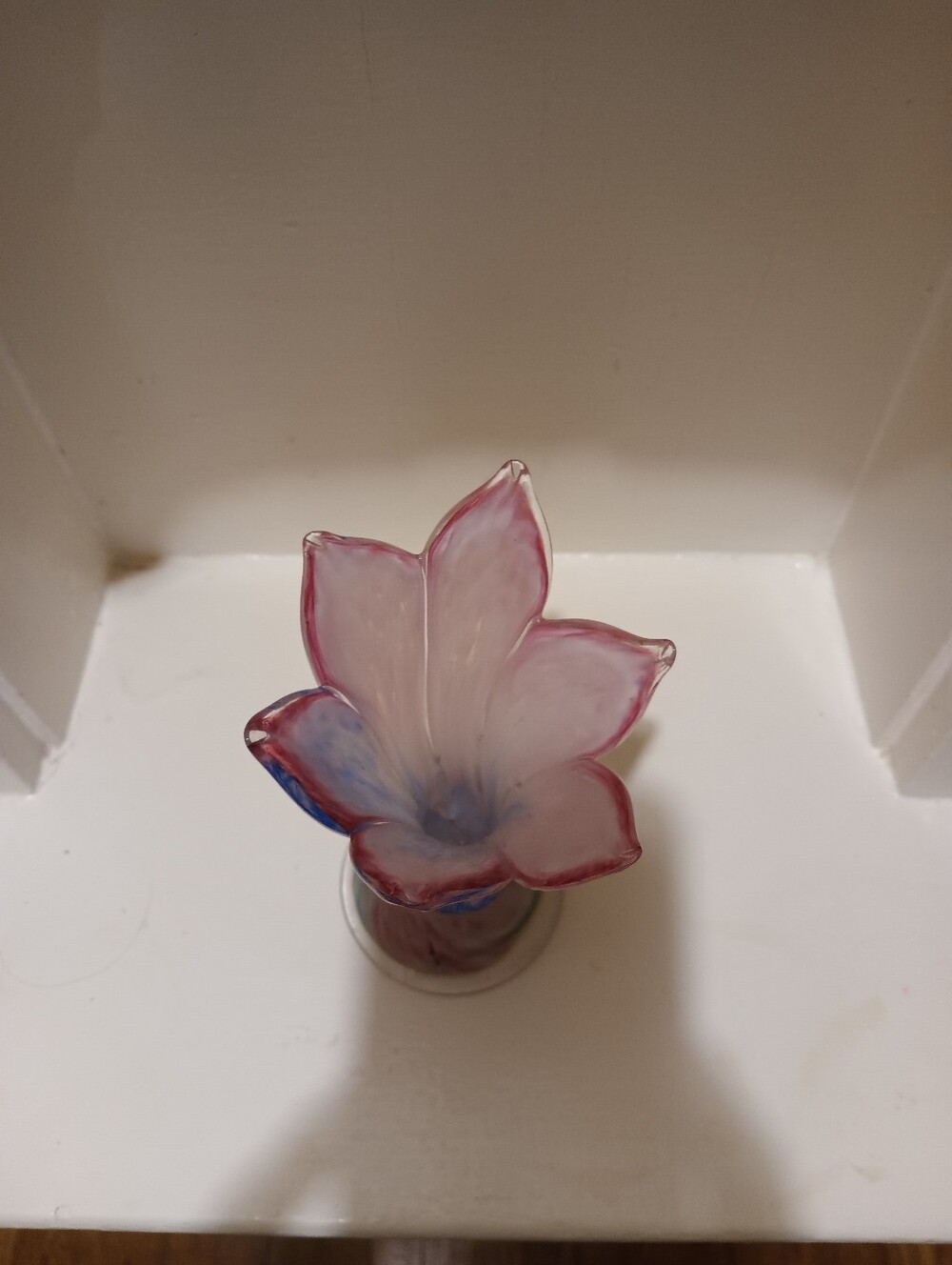 Two's Company Hand-blown Glass Vase - Picture 10 of 12